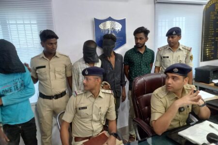 24 घंटे के अंदर हत्या के आरोपी गिरफ्तार